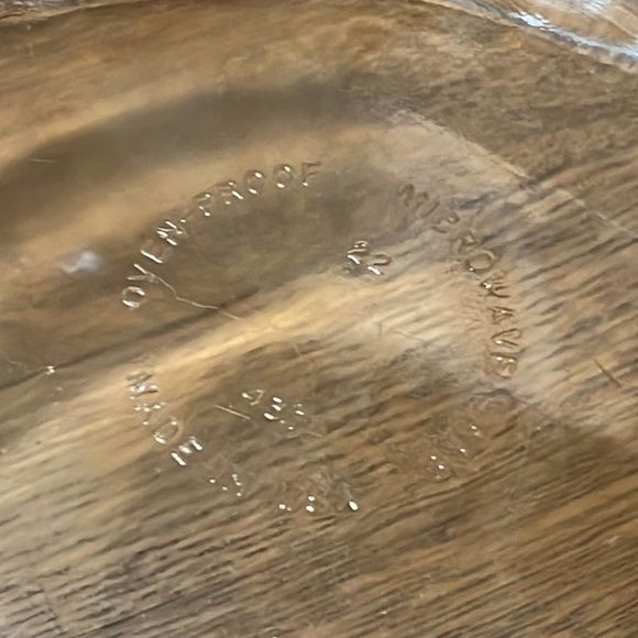 Oven Proof Microwave Safe Made in USA glass dish - Picture 7 of 7